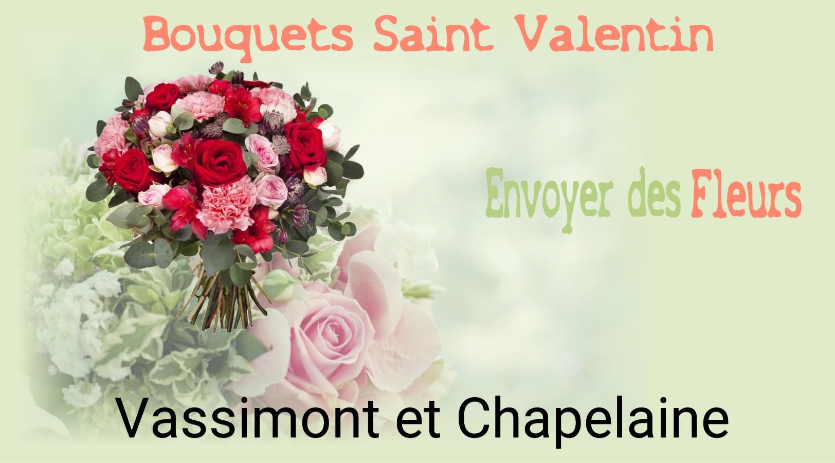 Roses de Saint-Valentin livrées à Vassimont-et-Chapelaine
